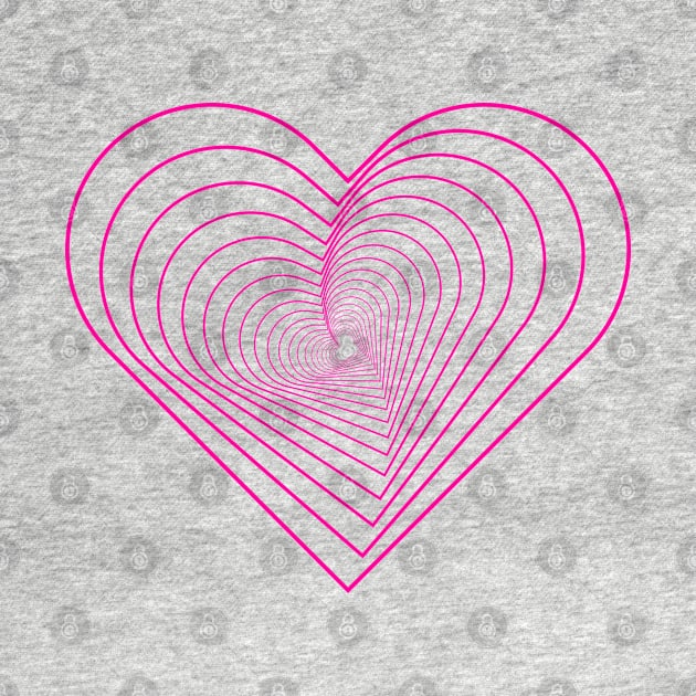 Falling in Love Valentine's Day Heart Pattern by Vector Deluxe